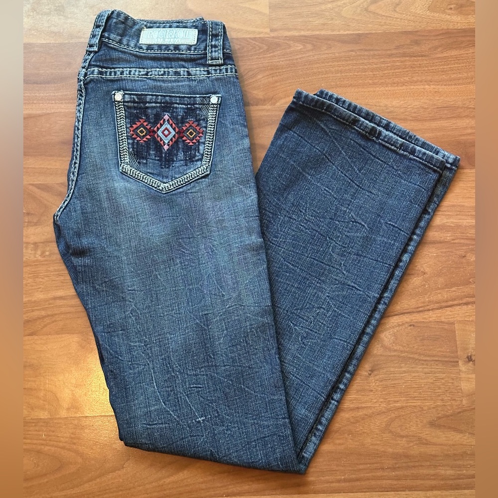 Rock & Roll Cowgirl Mid Rise Bootcut Jean